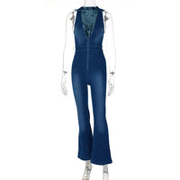 Mono de Denim Moderno para Mujeres
