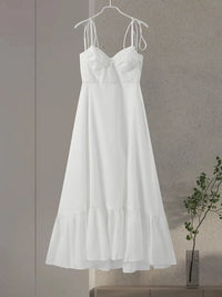 Sexy Gürtel A-Linien Sommerkleid