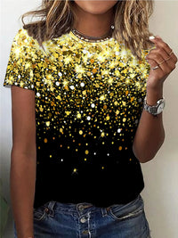 Zenith Vogue Pailletten T-Shirt