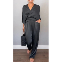 Isabella | Luxe Satijn-Look Loungewear Set