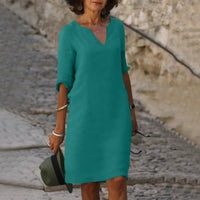 Emilia | Robe mini classique et confortable