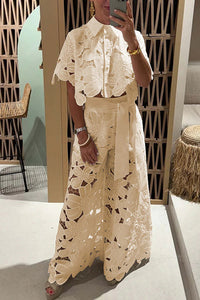 Siena | Lightweight and stylish embroidered two-piece set