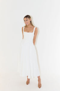 Zoë | Elegantes & schmeichelndes A-Linien Midi-Kleid für Damen