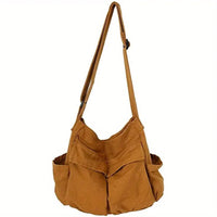 Noa | Lässige Canvas-Tote-Tasche mit mehreren Fächern