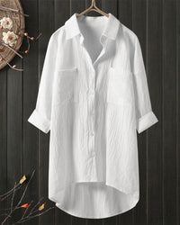 Stefanie | Blusa casual de algodón con mangas largas