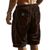 Tim | Short en velours côtelé vintage rayé