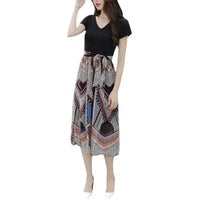 Sommerliche Mode Casual Große Größe Maxi Kleid