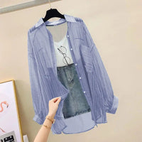 Camicia in Chiffon per Protezione Solare Estiva