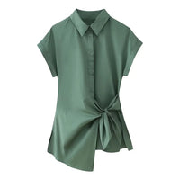 Sommerliche Oase Poplin-Bluse von Luna Bella