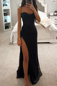Sanne| Romantic Maxi Dress with Sequins and Elegance