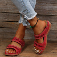 Rienke | Elegante Retro-Sandalen mit Komfort-Fußbett