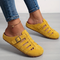 Katharina | Bequeme und minimalistische Pantoletten-Sandalen zum Hineinschlüpfen