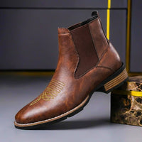 Patrick | Authentic Italian leather boots with vintage character