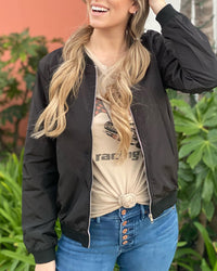 Tiziana | Bomber transpirable con corte relajado