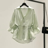 Sommerliche Chiffon-Bluse von Zephyr Dreams