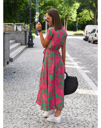 Sophie | Luftiges und elegantes Sommerwickelkleid