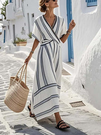 Dominica | Elegante zomerjurk met flatterende maxi pasvorm