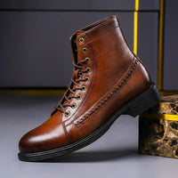 Lucas | Classic Italian leather boots with a refined look