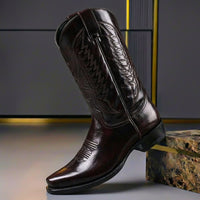 Mila | Polierte Lederstiefel im klassischen Heritage-Stil