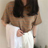 Camiseta Estilo Coreano Brillante y Elegante