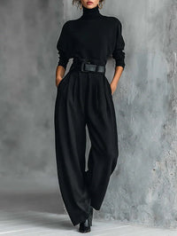 Daniella | Elegante en comfortabele tweedelige set met riem