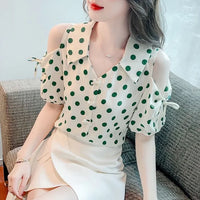 Spring Summer Off-Shoulder Blouse