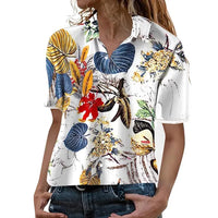Island Essence Tropical Hawaiian Blouse