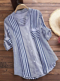Fresh Spring Striped Tunic Fleur Chic