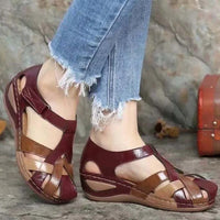Zonnestraal Mode Sommer Sandalen mit Niedrigen Absätzen