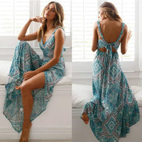 Sommerliches Blumenmuster Kleid FloralFemme