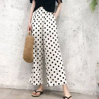 Fashion Express Polka Dot Wide Leg Pants