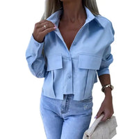 Radiant Summer Lapel Blouse by Summer Glow