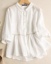 Blusa OL de Moda Velanora