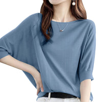 Sommerliche Kurzarm Bluse für Damen