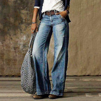 Zerria | Jeans de Pierna Recta | Comodidad Atemporal