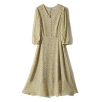 Seidenes Blumen-Fee-Kleid