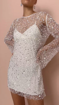 Lunira | Glamouröses und funkelndes Minikleid