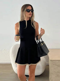 Aurora Summer Patchwork Mini Jurk