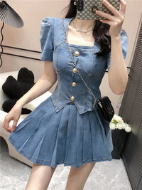 FlareFabulous Sommer Denim Set
