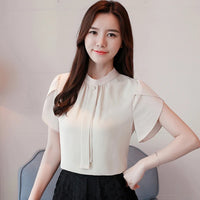 Sommerliche Pracht Chiffon Damenbluse