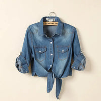 Giacca Denim Casual Estiva di TrendLuxe