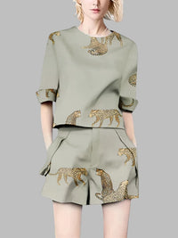 BellaGlam Zomerse Dierenprint Set