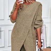 Aurelia | Weiches langes Strickkleid mit eleganter Passform