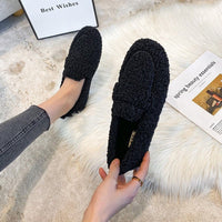 Fenna | Zachte pluche pantoffels met warme voering en antislipzool