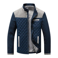 Milan | Modern Quilted Men's Jacket with Contrasting Shoulder Details