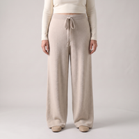 Elodie | Fleecehose mit weiten Beinen und bequemem Strickstoff