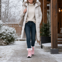 Evelyn | Warme Schneestiefel für Damen mit Fleecefutter und rutschfester Sohle
