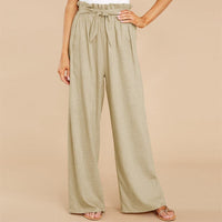 Sophie | Elegante Broek Met Hoge Taille en Brede Pijpen
