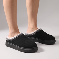 Melani | Warm winter slippers with closed toe and soft lining