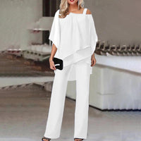 Isabella | Elegante tweedelige set met cold-shoulder design